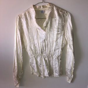 Vintage Cream Blouse